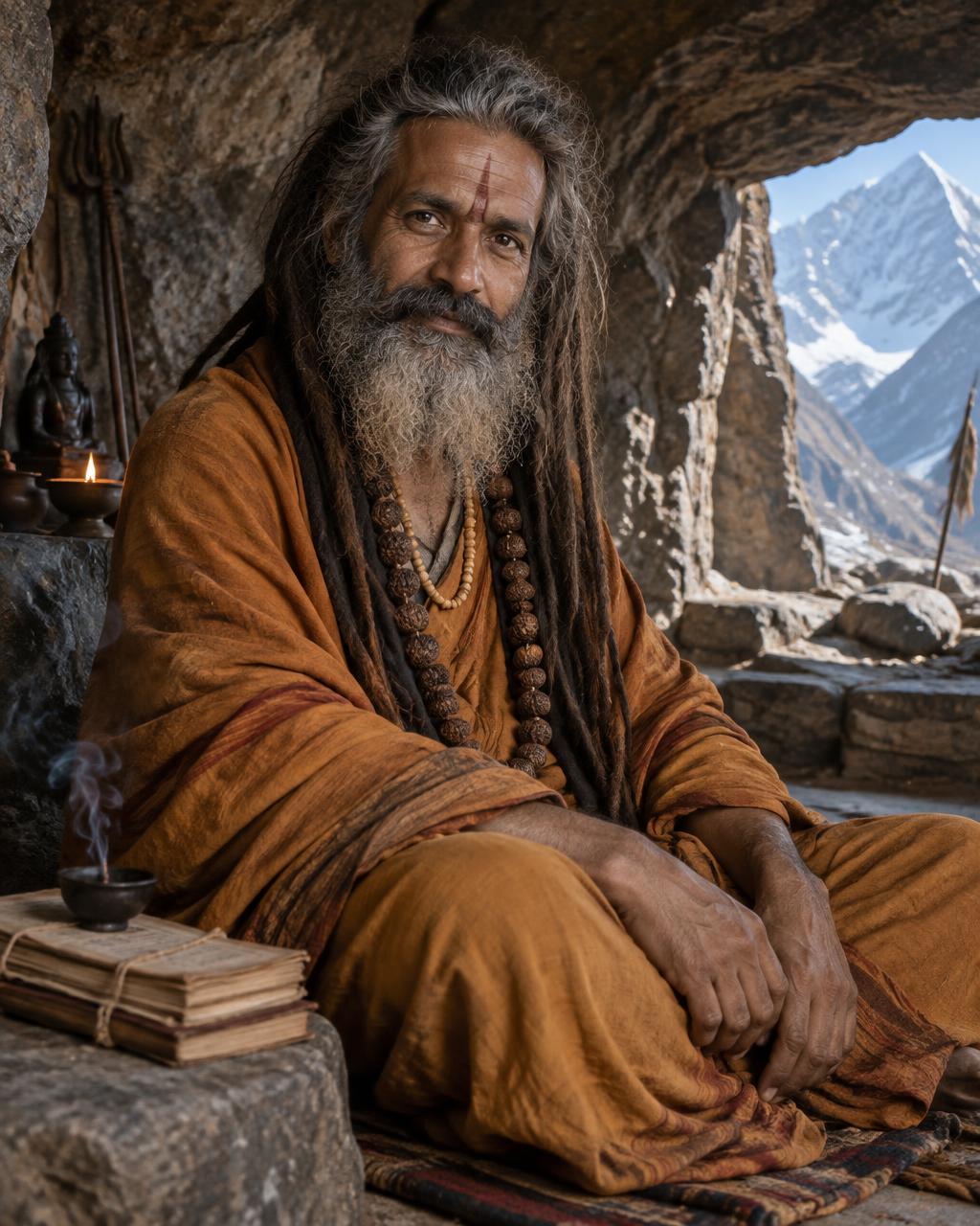 Fictional spiritual guru Acharya Guhantar